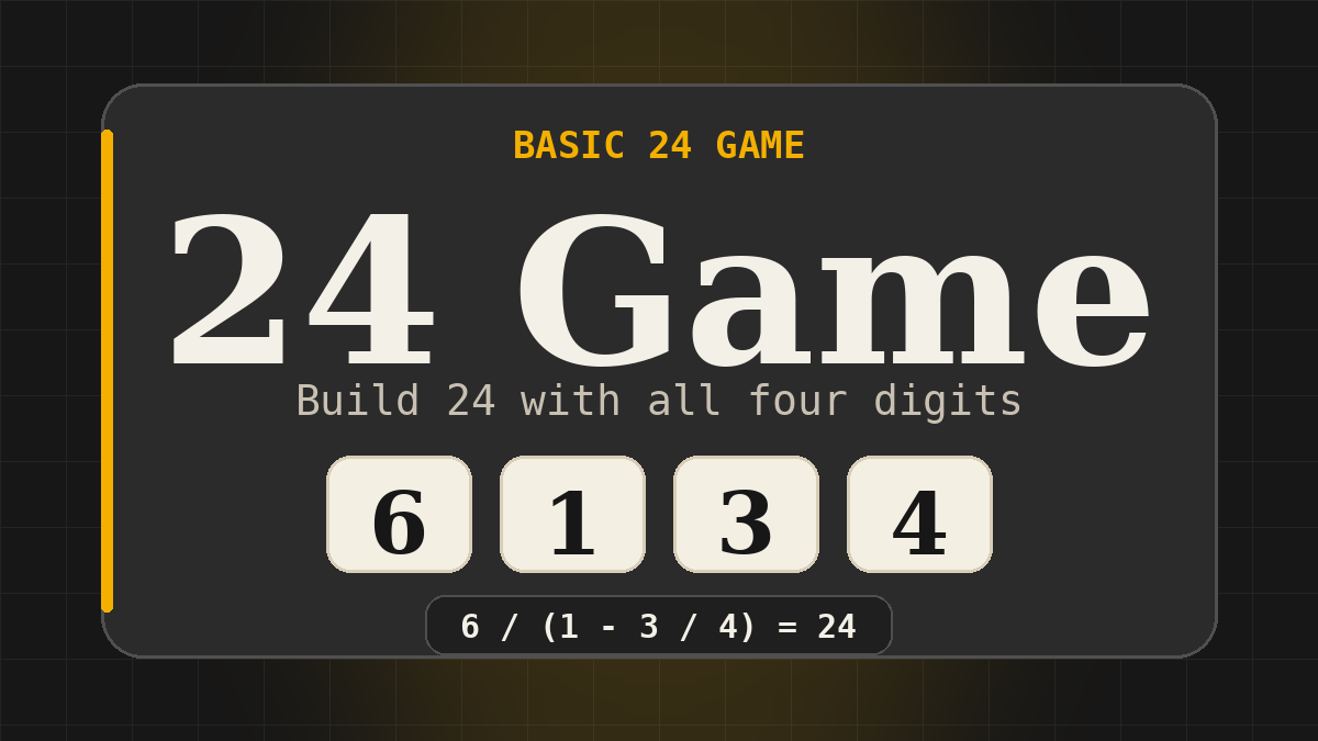 24 Game